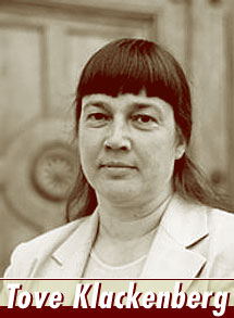 Die Autorin Tove Klackenberg